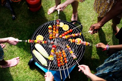 activities for hot summer days - bbq