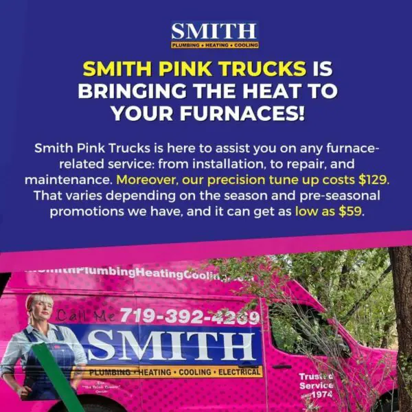 A Smith Pink Truck, highlighting the company's branding.
